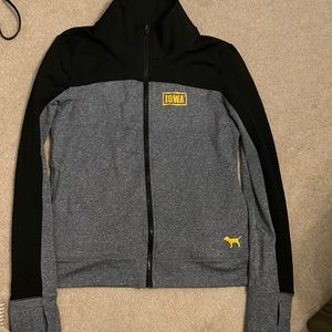 PINK Iowa Hawkeye zip up